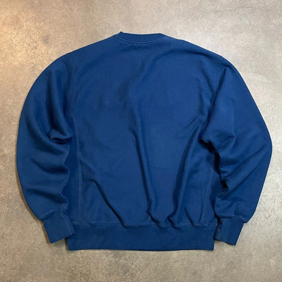 Vintage 90s Champion Reverse Weave Crewneck Distressed Sweatshirt - Picture 3 of 9